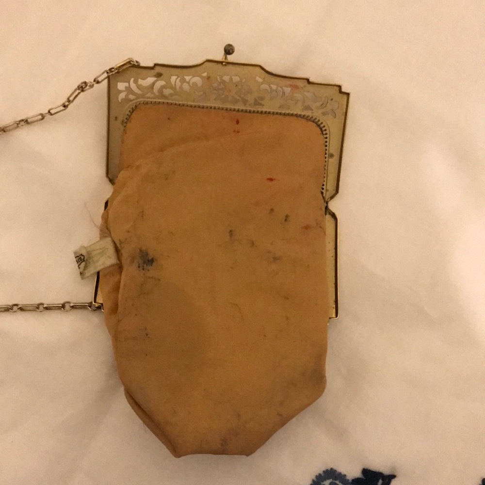 Vintage whiting & Davis sequence evening bag - Picture 7 of 8